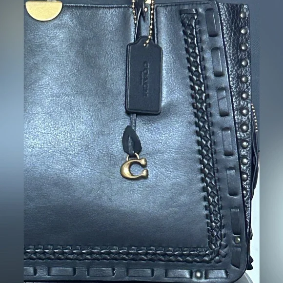 COACH Dreamer 34 Whipstitch Shoulder Bag - Picture 4 of 17